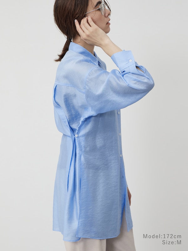 シアーチュニック2WAYシャツ