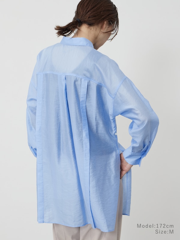 シアーチュニック2WAYシャツ