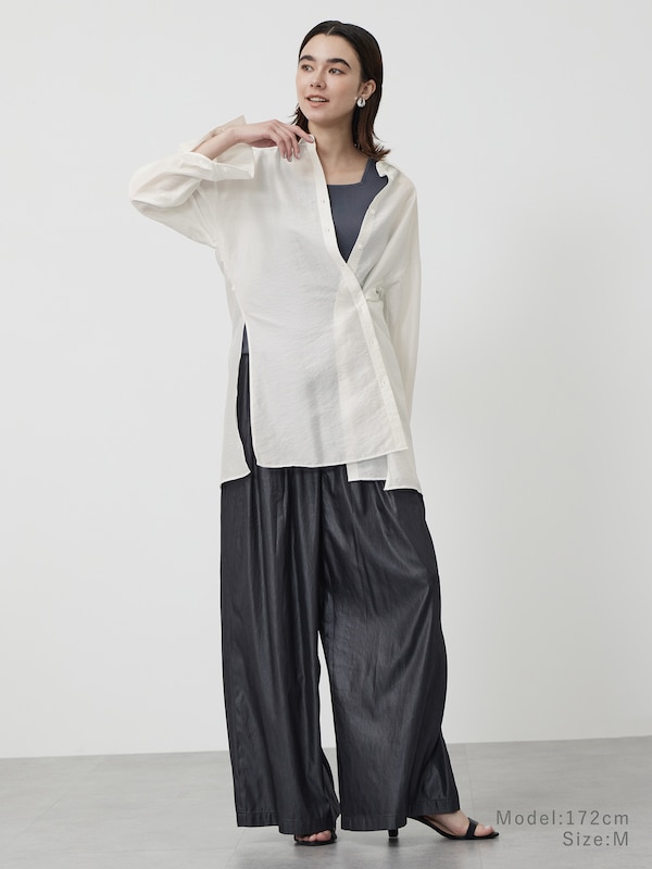 シアーチュニック2WAYシャツ