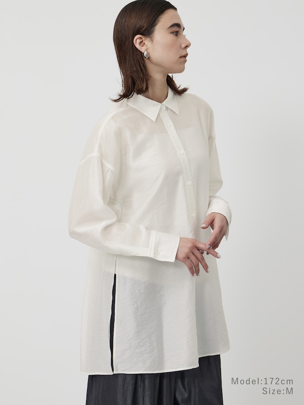 シアーチュニック2WAYシャツ