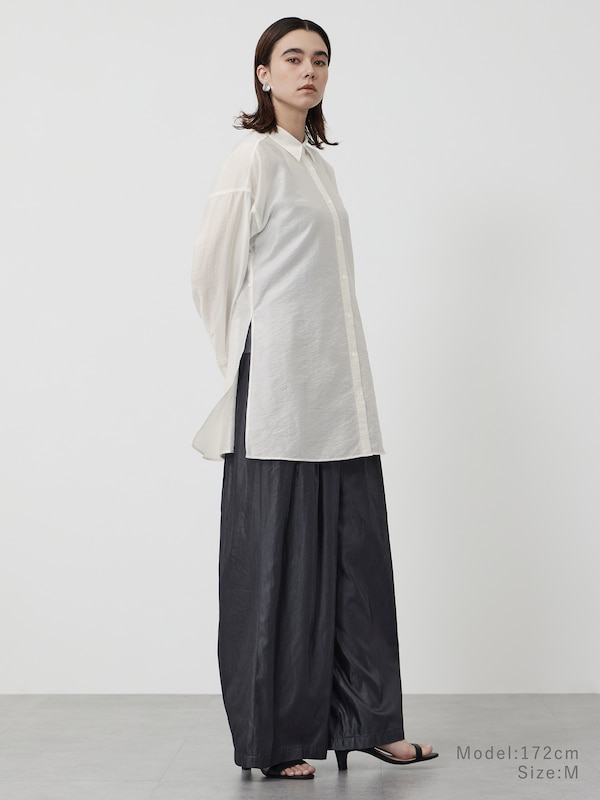 シアーチュニック2WAYシャツ