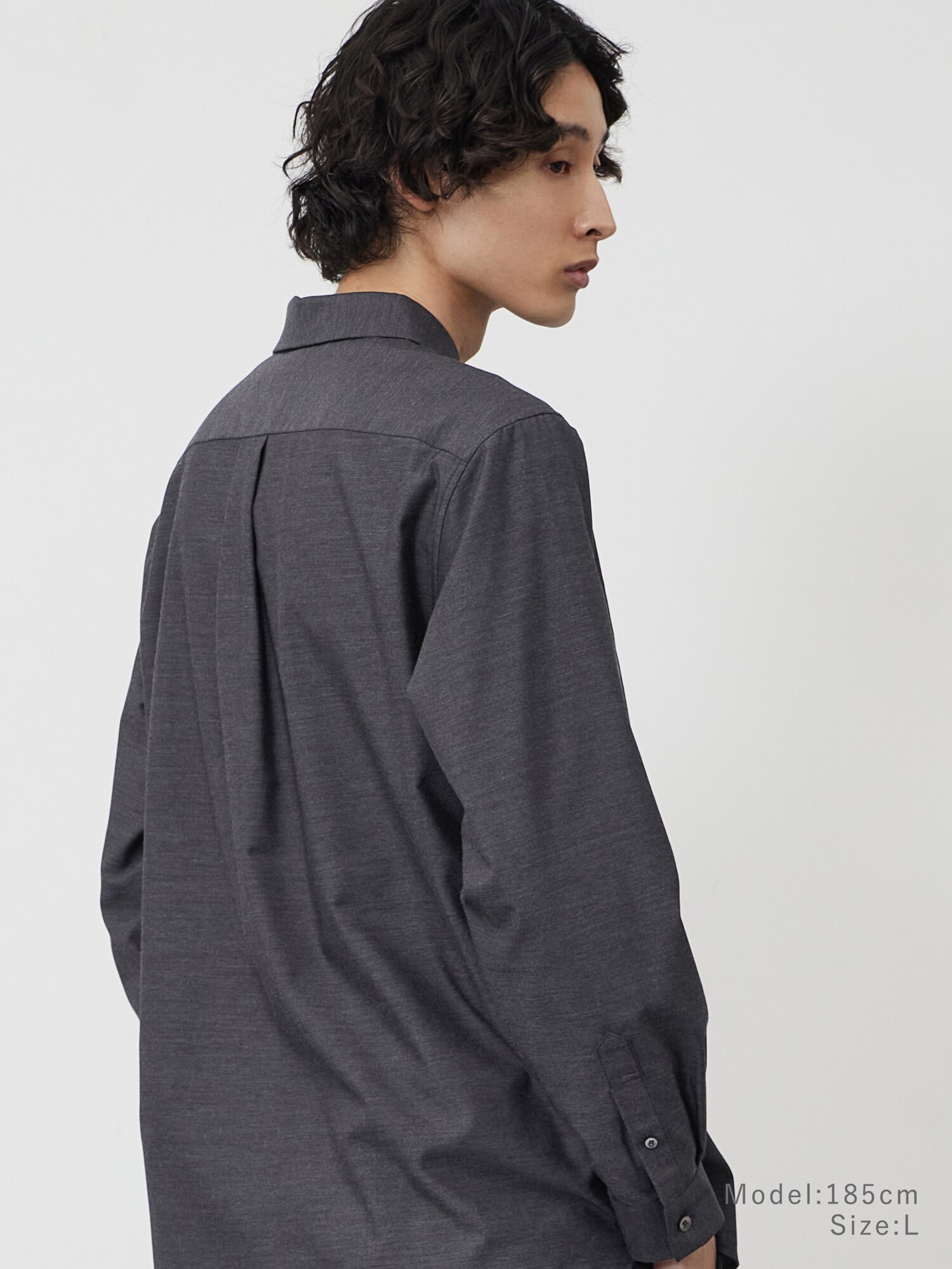 PLST(プラステ)公式 | レーヨンブレンドレギュラーカラーシャツ