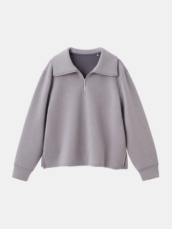 ライトバルーンハーフジッププルオーバー