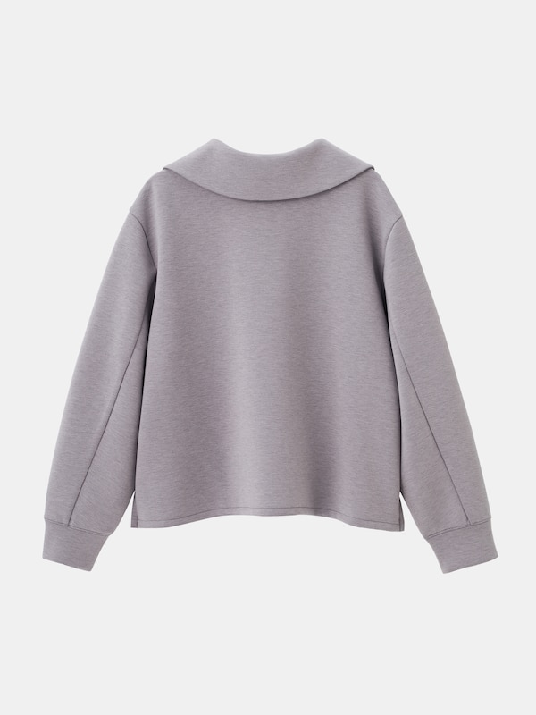 ライトバルーンハーフジッププルオーバー