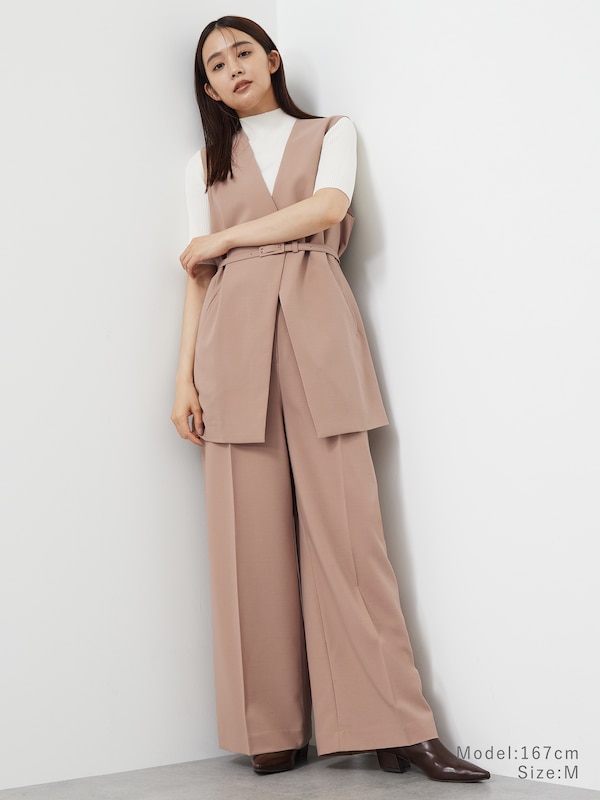 ストレッチツイルベルテッドジレ