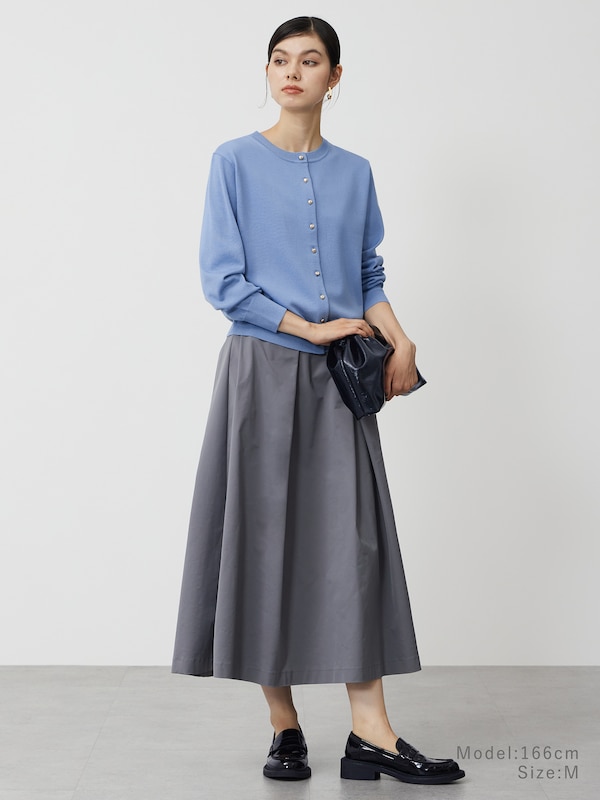 アシンメトリーフレアスカート