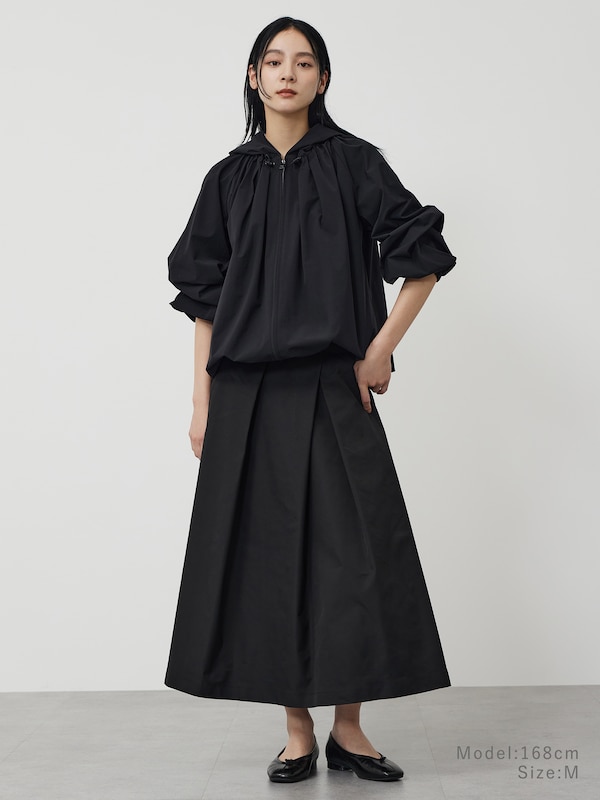 アシンメトリーフレアスカート