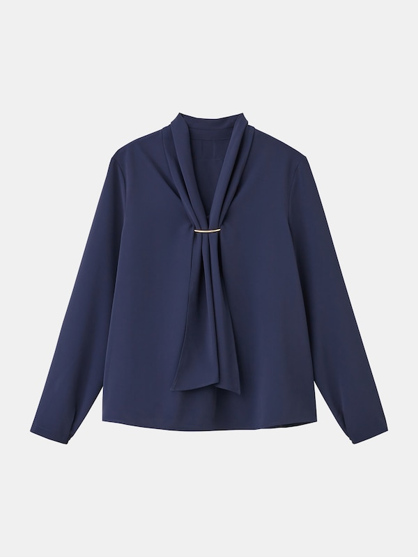 UVカットメタルパーツブラウス