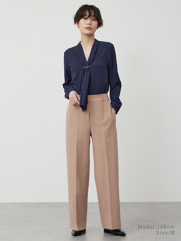 UVカットメタルパーツブラウス