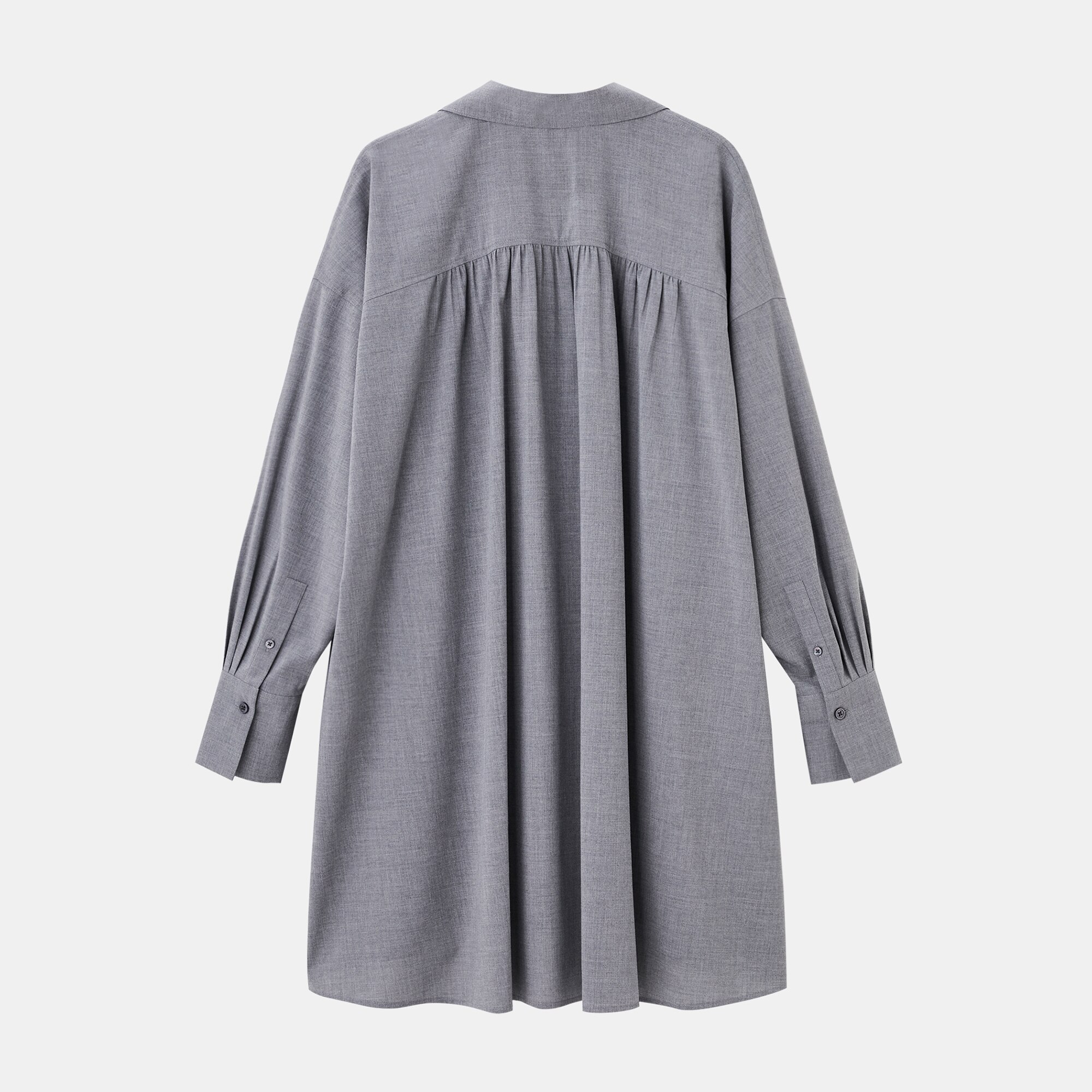 PLST 長袖チェニック PLST(プラステ)公式 | Vネックロングチュニックシャツ