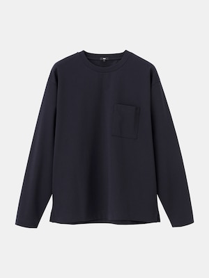 2025年モデル ストレッチコットンブレンドポケットTシャツ