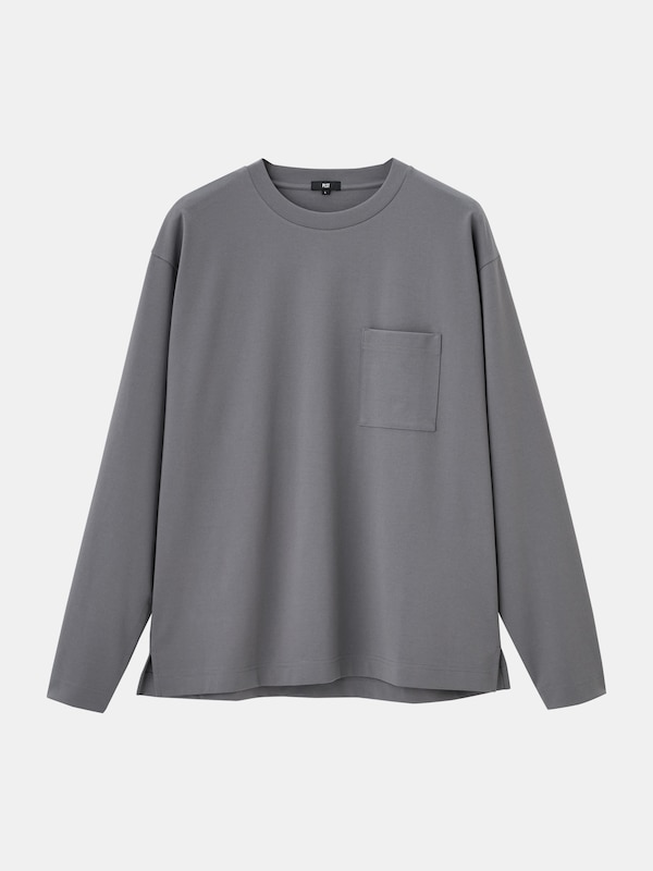 ストレッチコットンブレンドポケットTシャツ