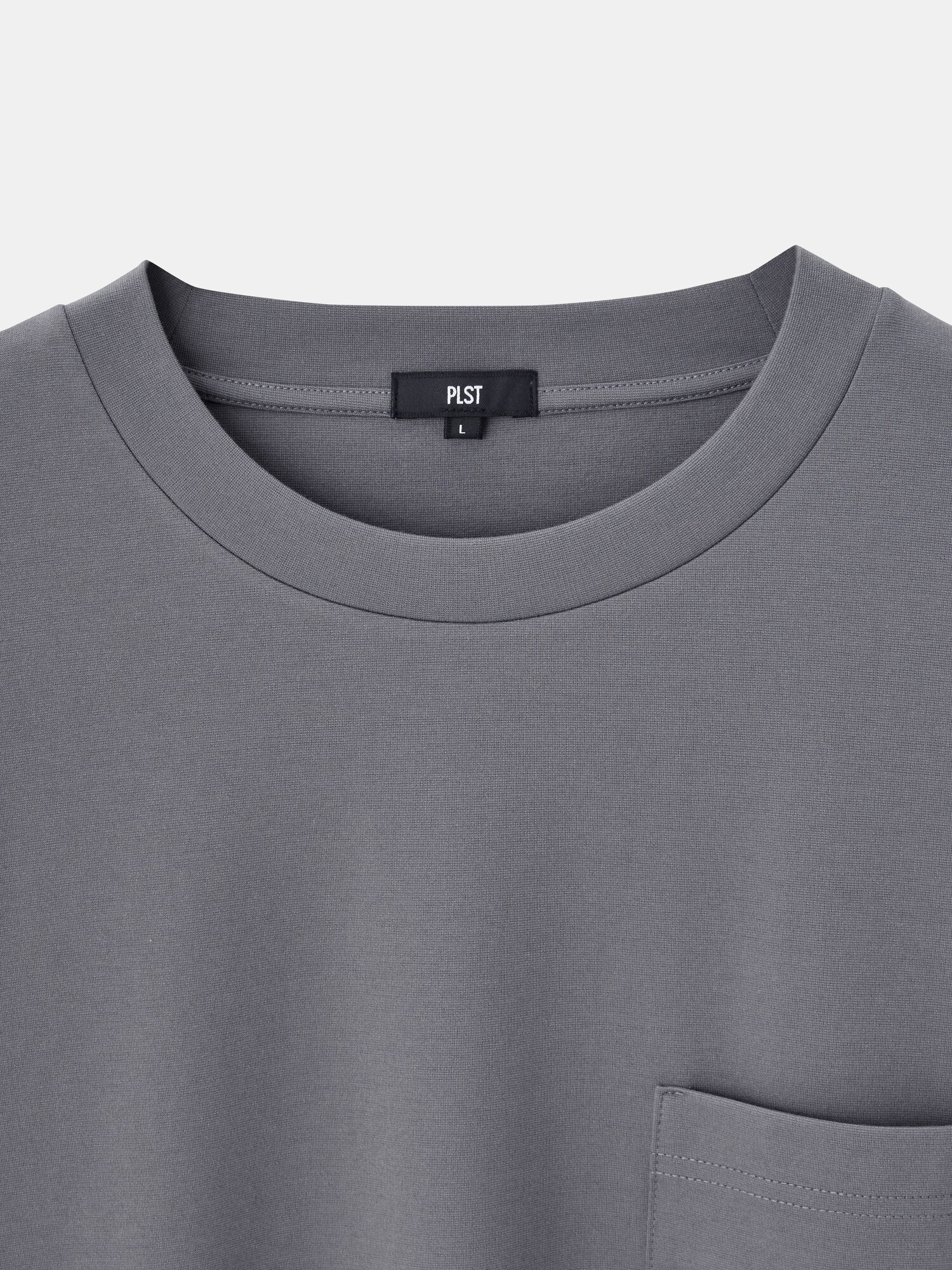 PLST(プラステ)公式 | ストレッチコットンブレンドポケットTシャツ(メンズ)