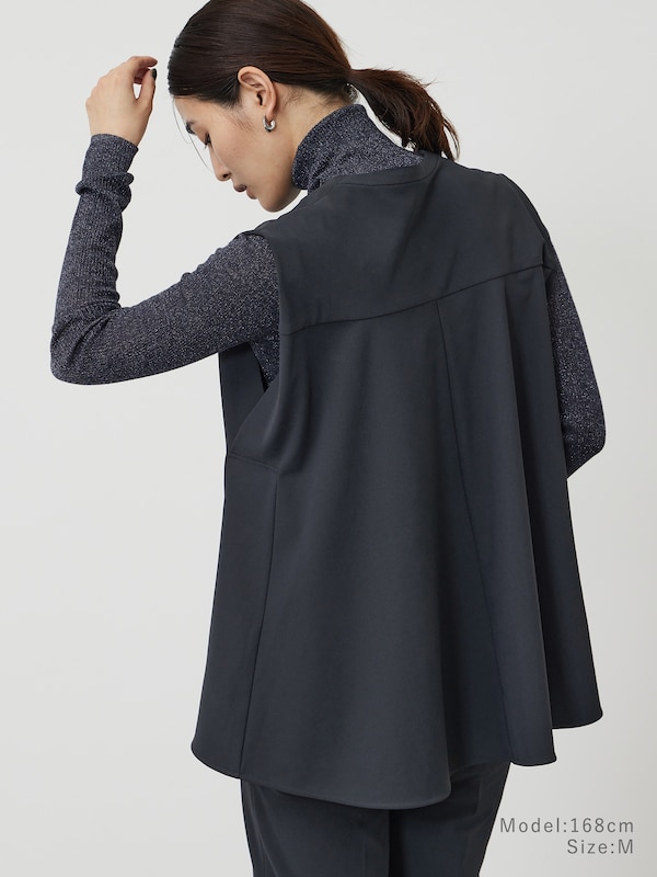 ハイストレッ��チトリコットペプラムジレ