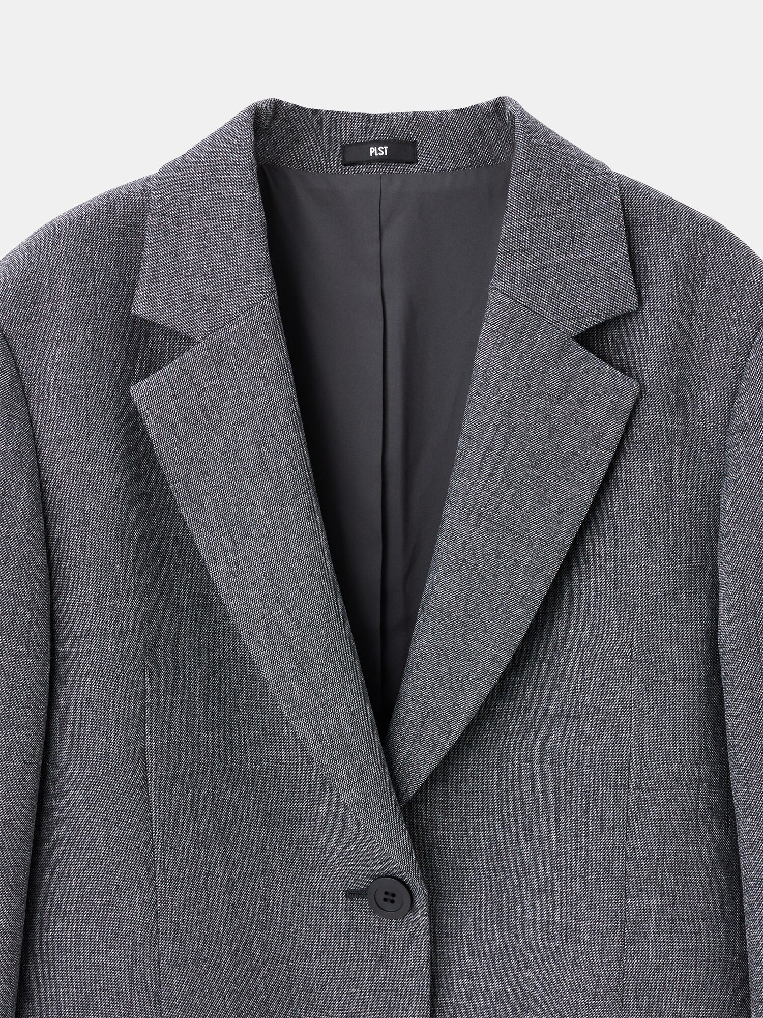 Max Mara スーツ ジャケット スカート サイズM相当 グレー レーヨン