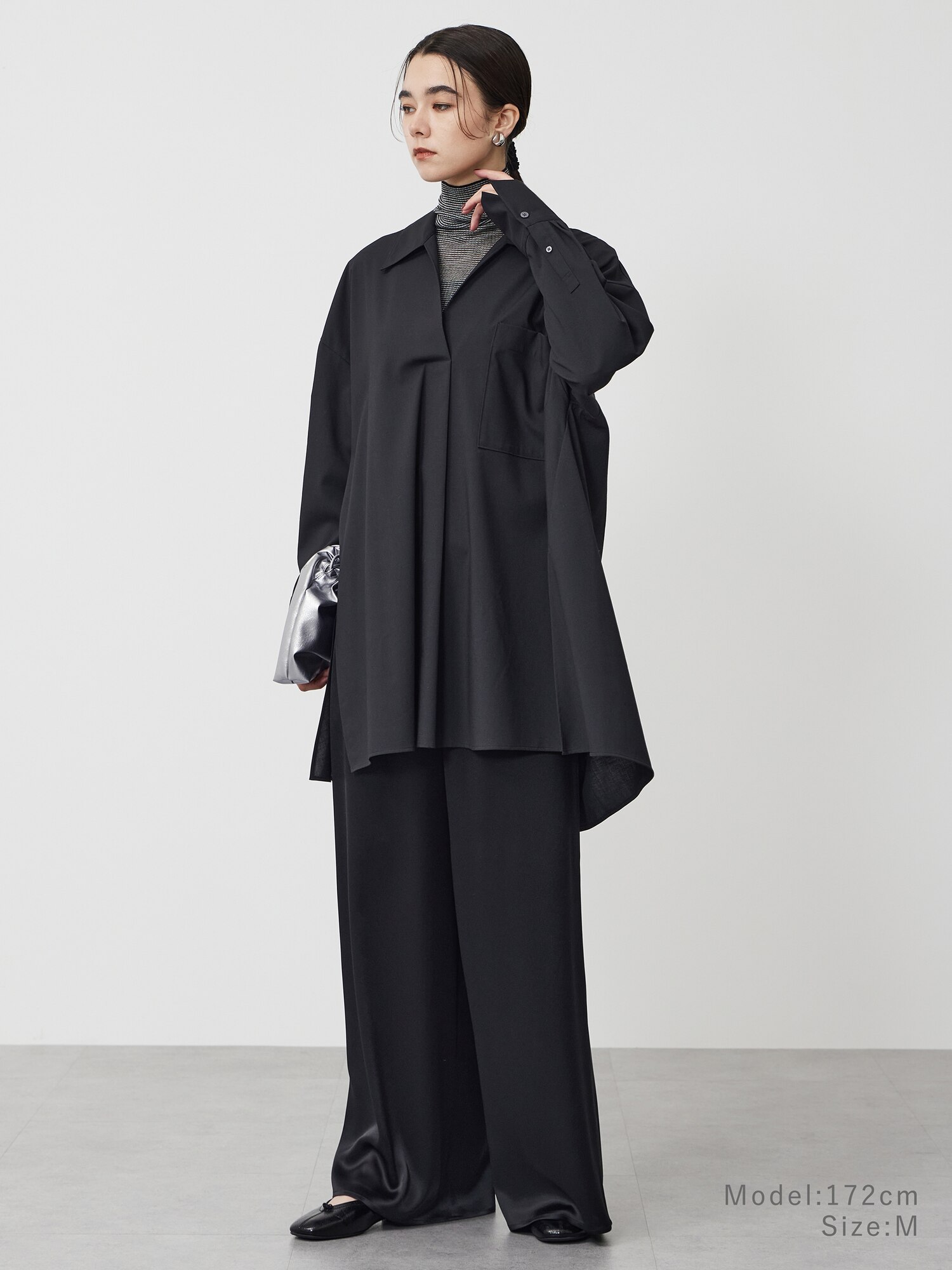 PLST(プラステ)公式 | トリアセサテンフルレングスイージーパンツ