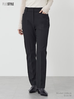 スリムストレートパンツ（シェイプリザーブ）