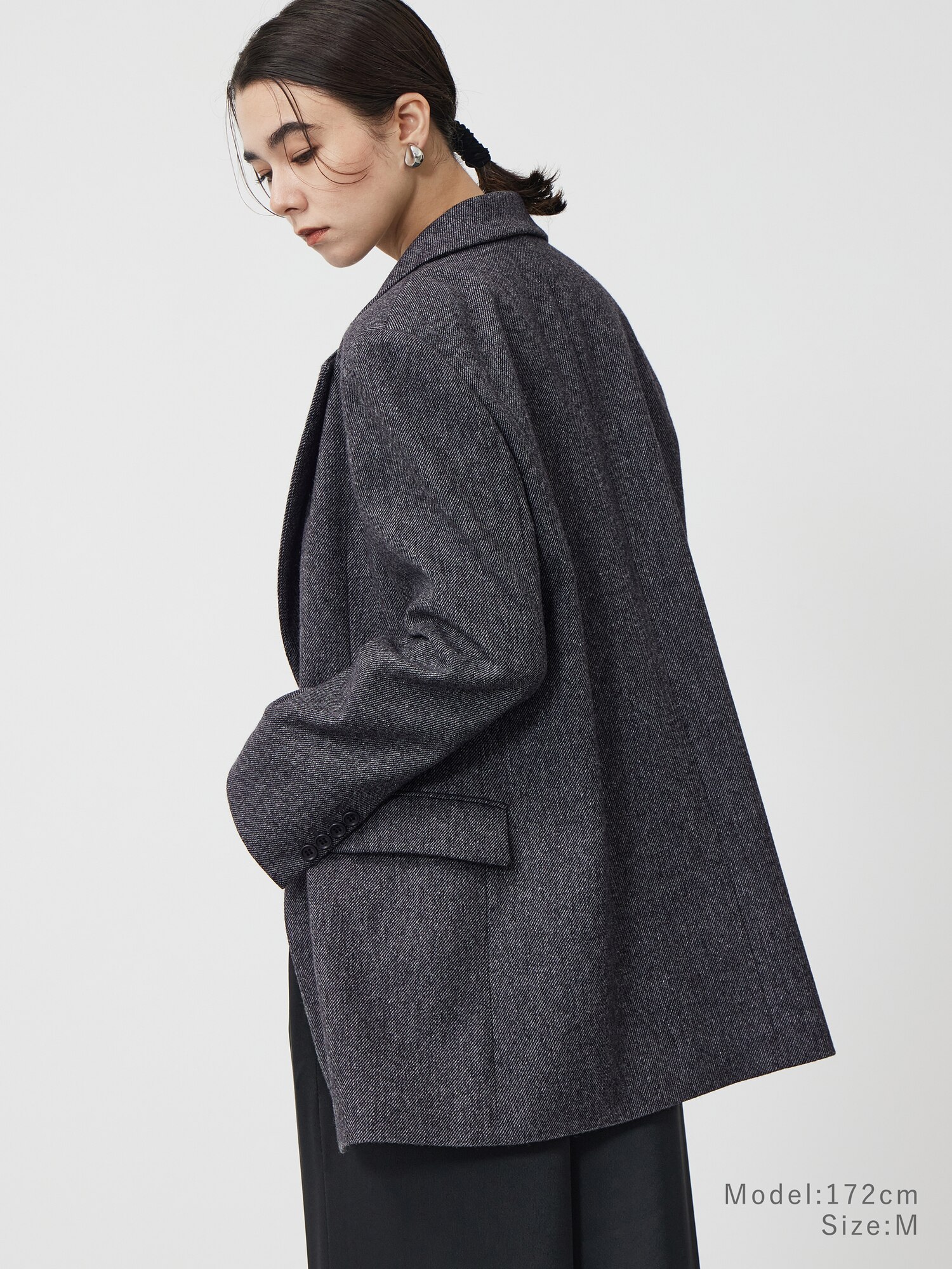 PLST(プラステ)公式 | ウールブレンドオーバーサイズテーラードジャケット