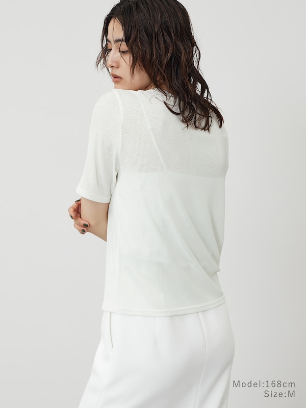 シアーレイヤード3WAYTシャツ