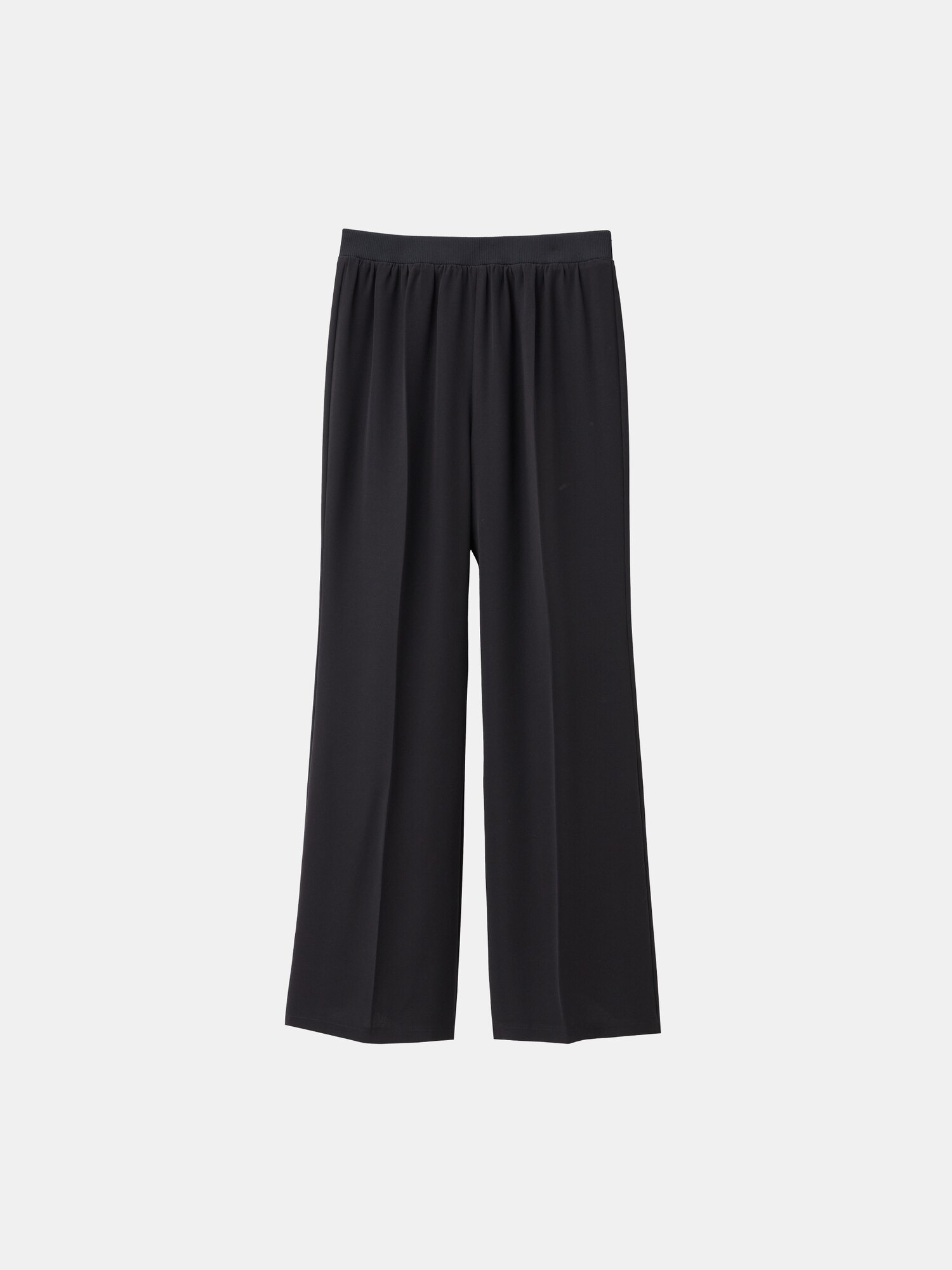 PLST(プラステ)公式 | バックサテンイージーフレアパンツ