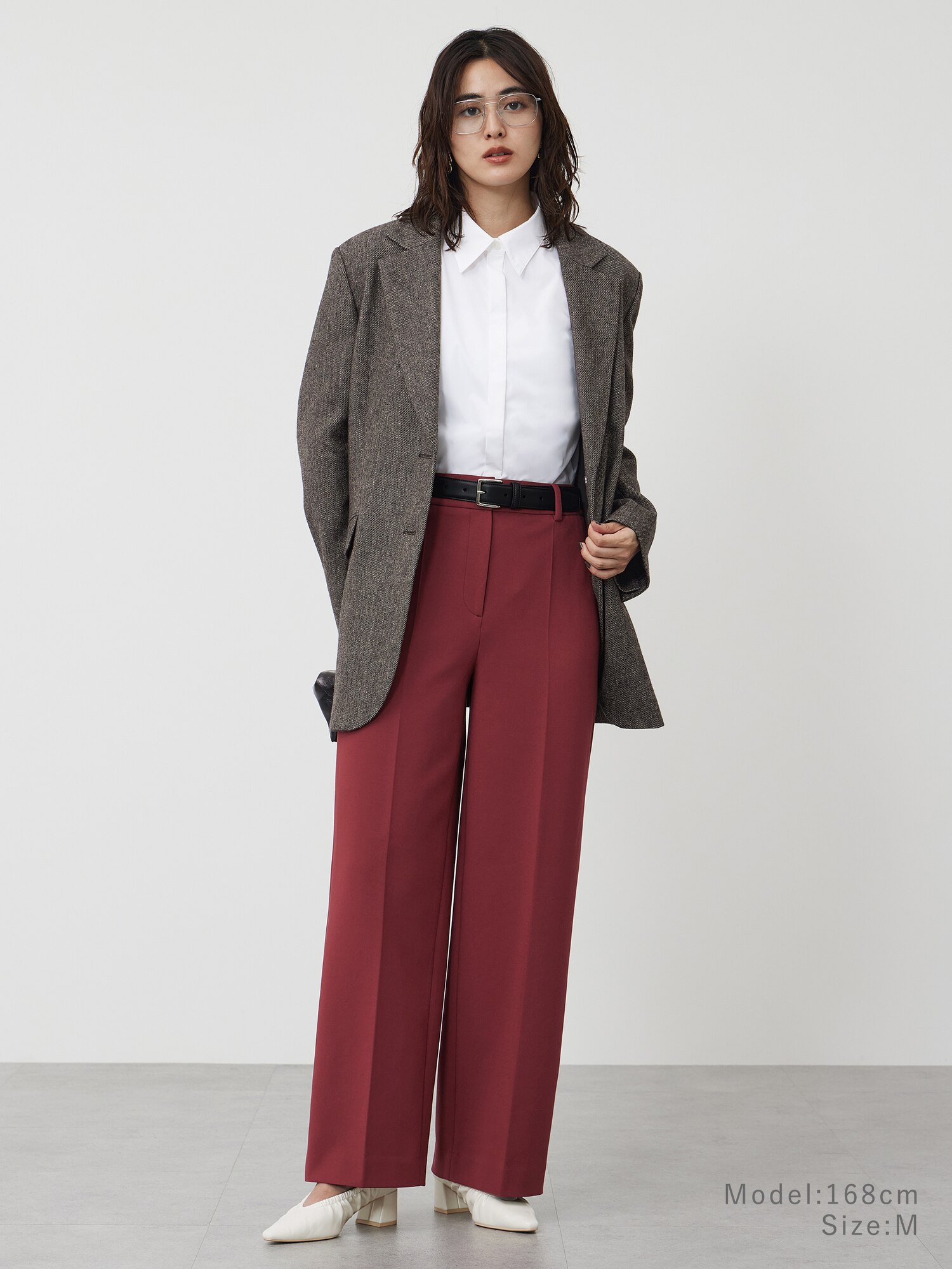 PLST(プラステ)公式 | ワイドパンツ（ウォームリザーブ）