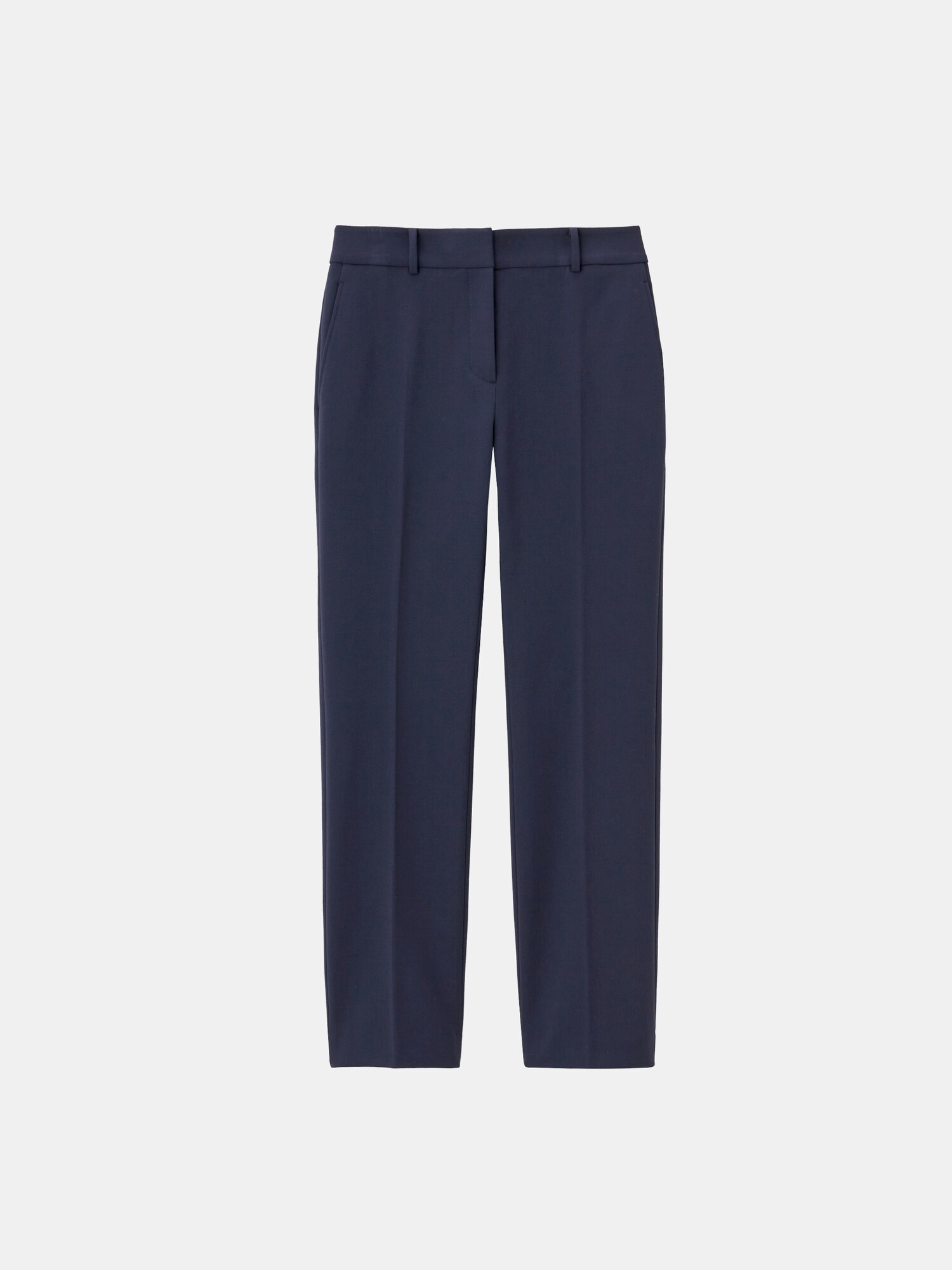 【プラステ】パンツスーツ（ウォームリザーブ） ウォームリザーブカラーレスジャケット、テーパードパンツ