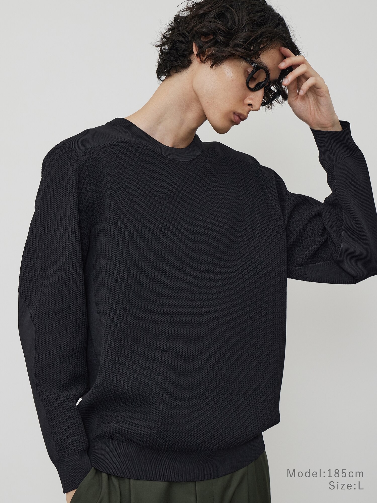 PLST(プラステ)公式 | ライトウェイトクルーネックセーター