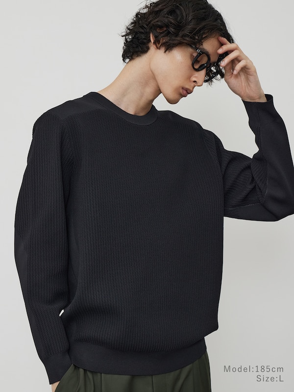 ライトウェイトクルーネックセーター