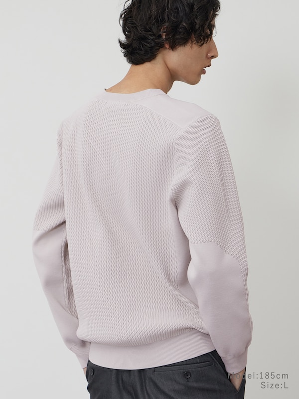 ライトウェイトクルーネックセーター