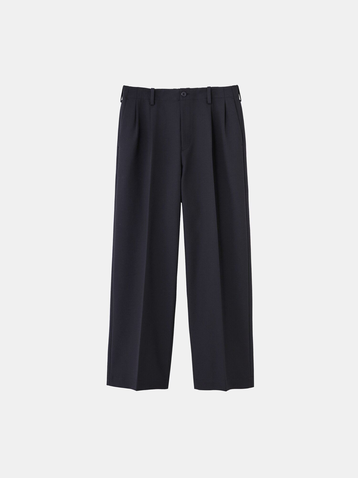 PLST(プラステ)公式 | コットンブレンドワイドパンツ