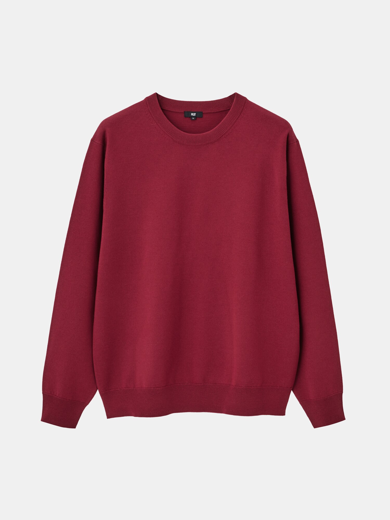 PLST(プラステ)公式 | メリノウールブレンドクルーネックセーター