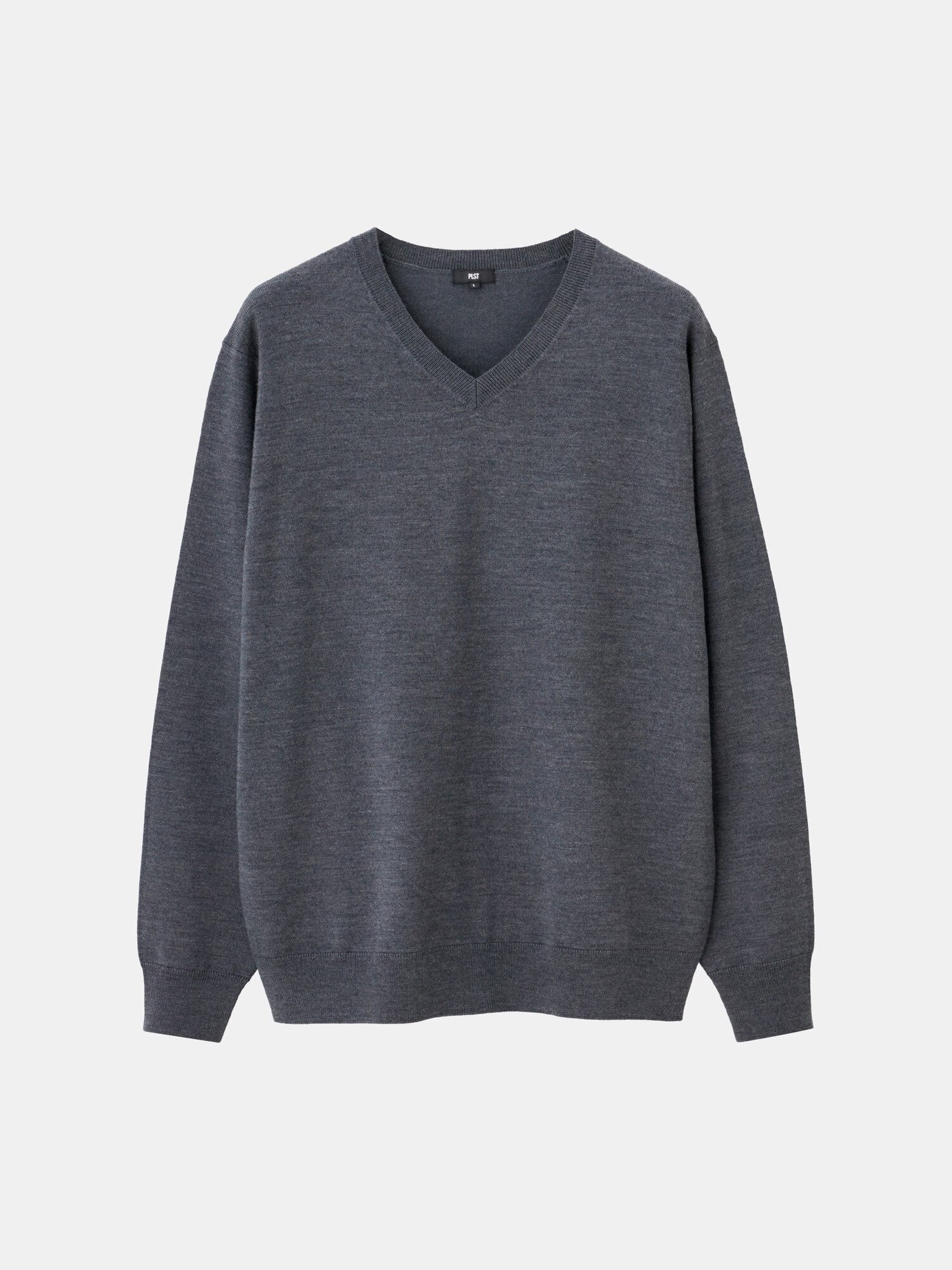 PLST(プラステ)公式 | メリノウールブレンドVネックセーター