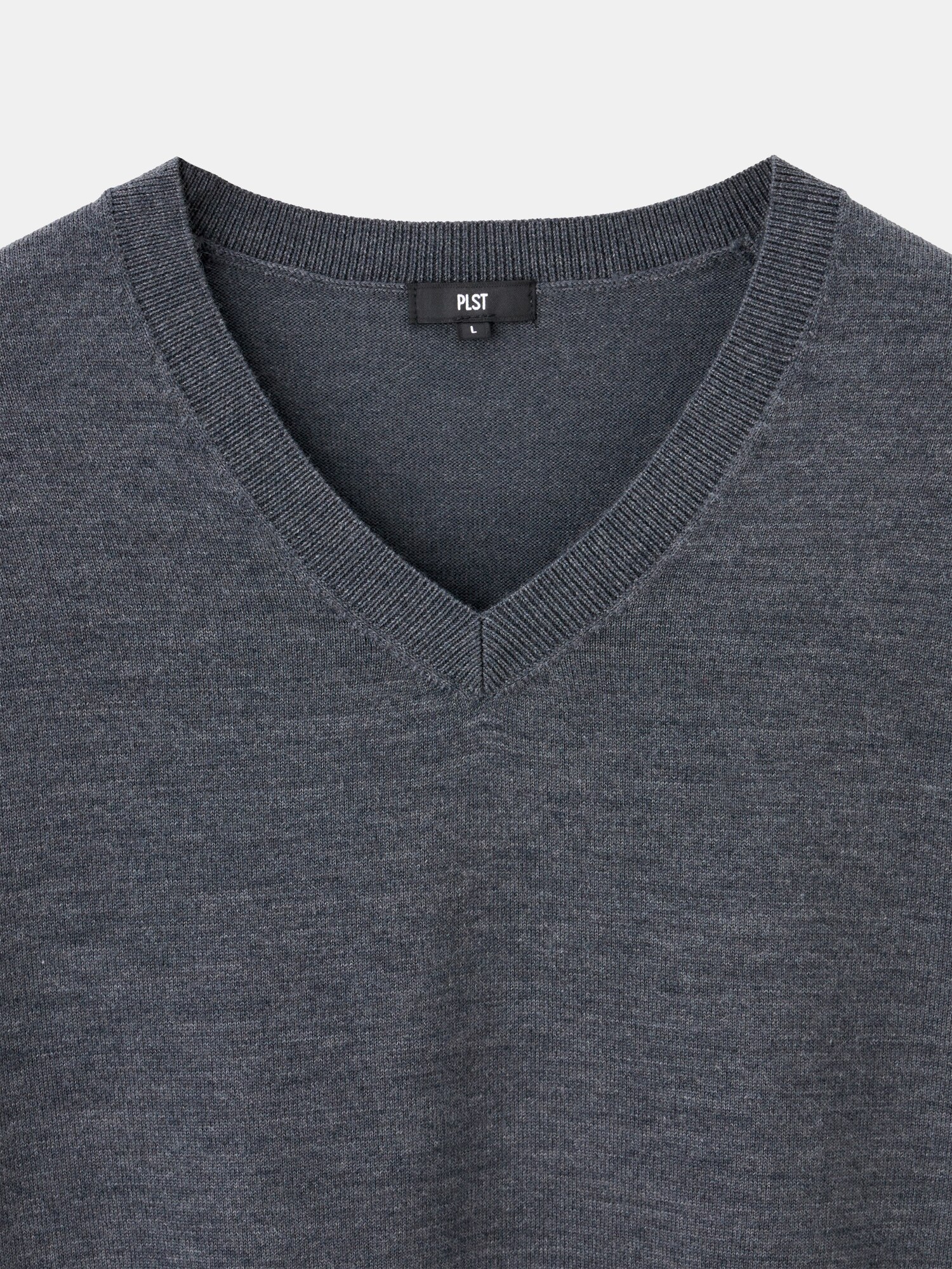 PLST(プラステ)公式 | メリノウールブレンドVネックセーター
