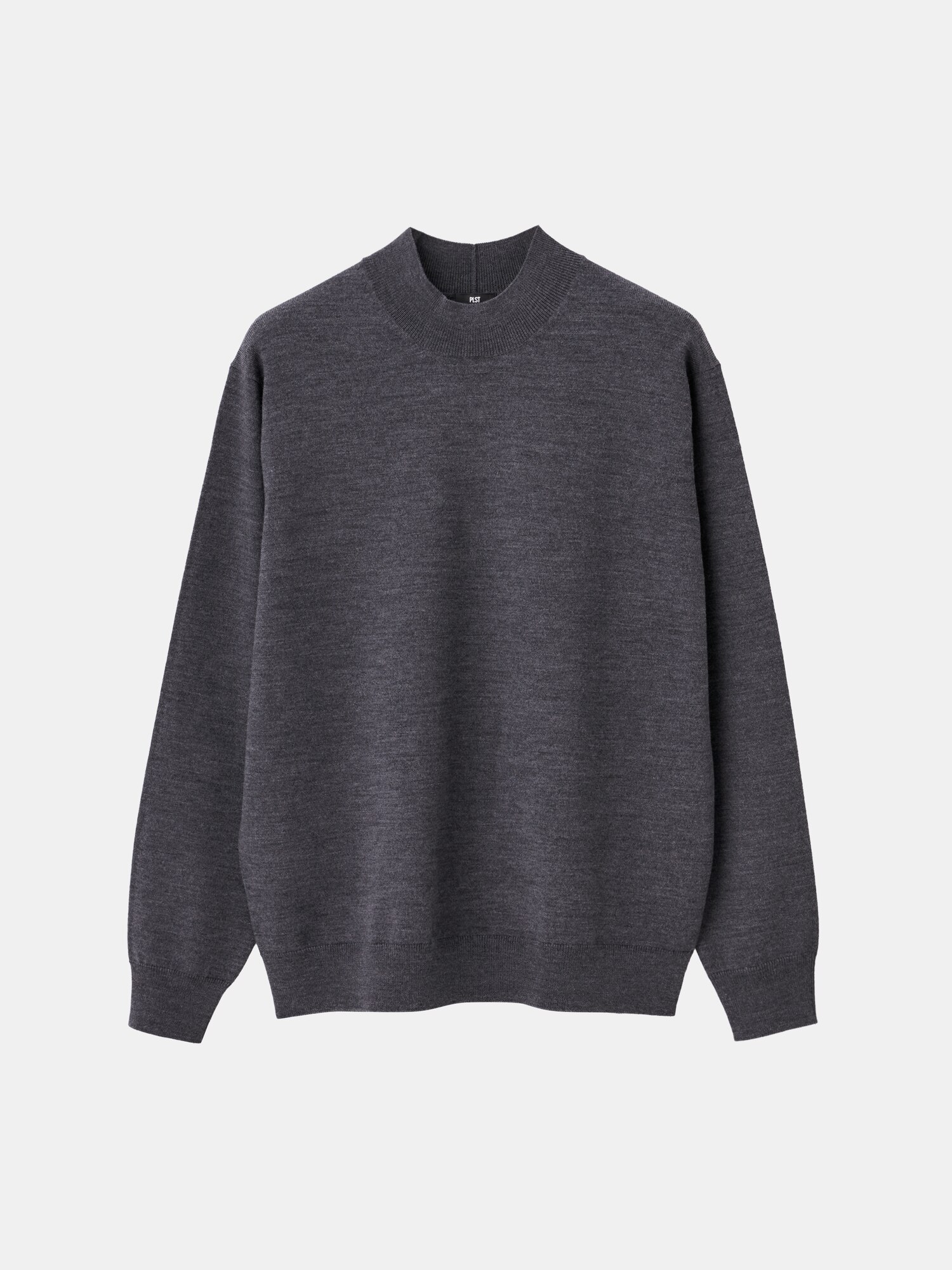 バ*ト様 PLST メリノウールブレンドモックネックセーター PLST(プラステ)公式 | メリノウールブレンドモックネックセーター