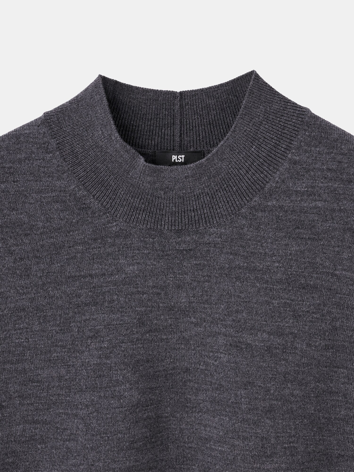 PLST(プラステ)公式 | メリノウールブレンドモックネックセーター
