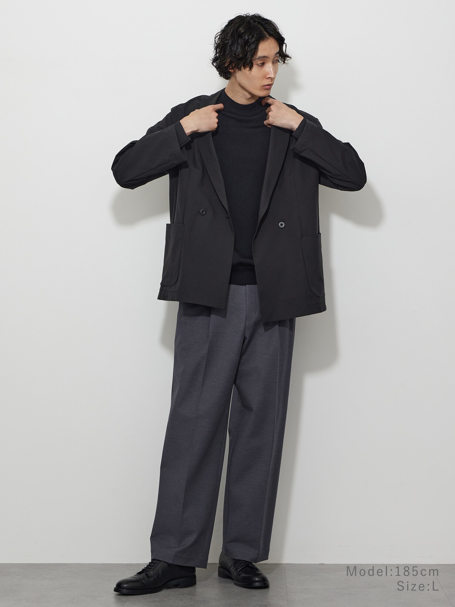 PLST(プラステ)公式 | メリノウールブレンドモックネックセーター