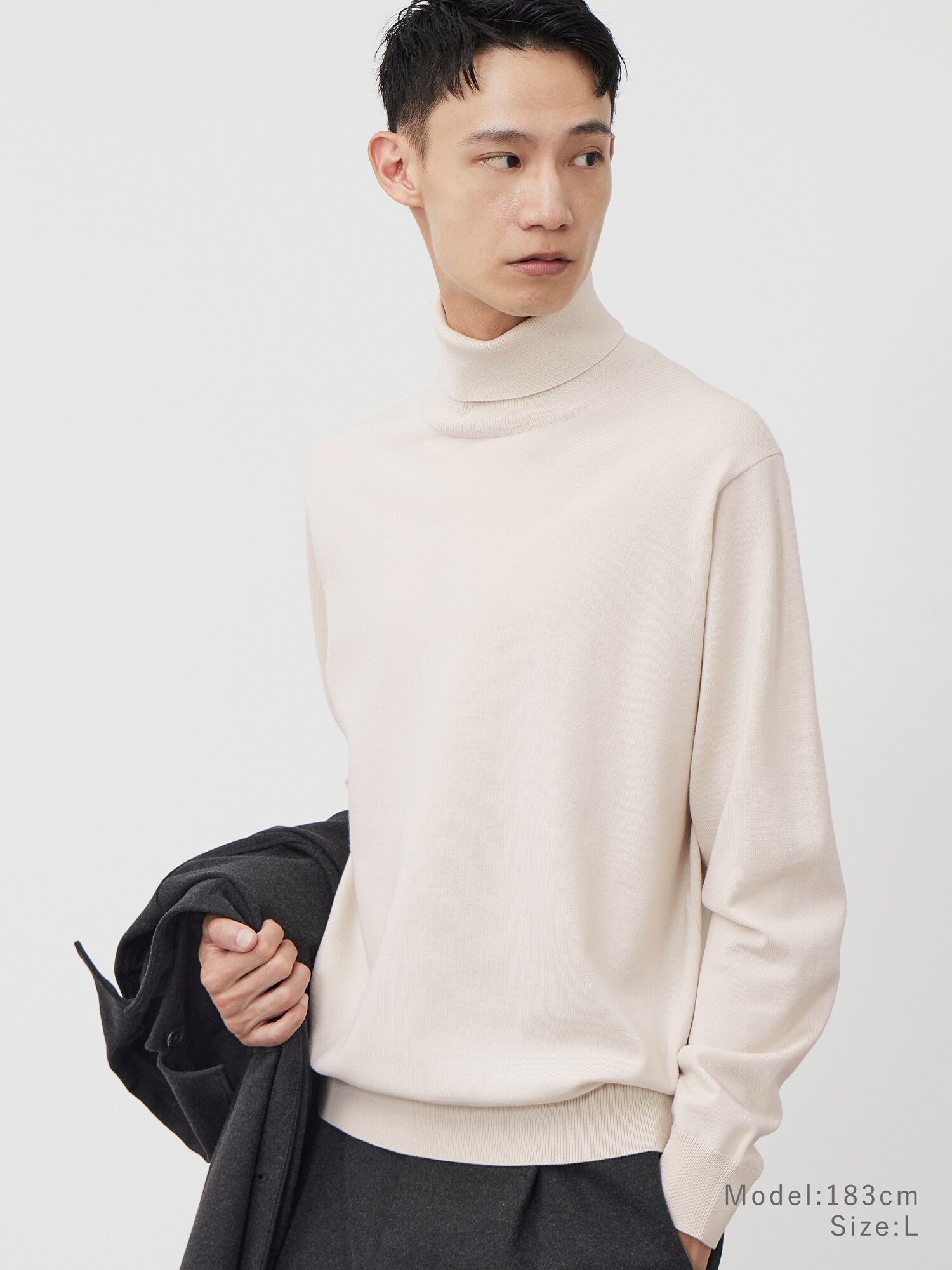 PLST(プラステ)公式 | メンズのニット・セーター (タートルネック