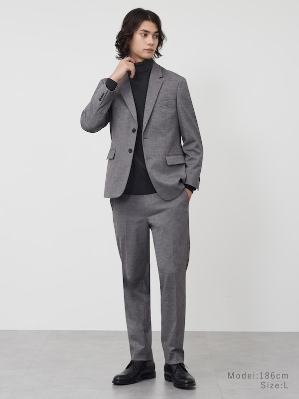 メリノウールブレンドタートルネックセーター