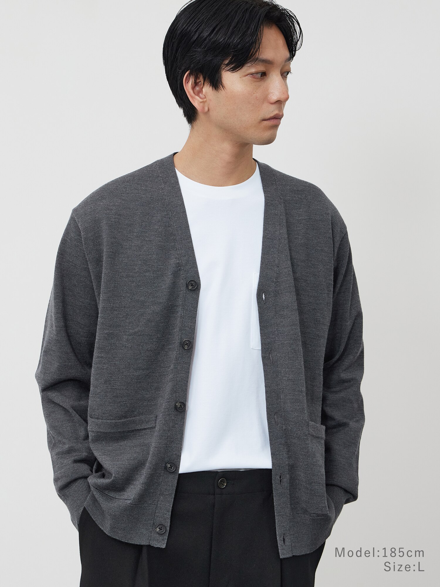 PLST(プラステ)公式 | メリノウールブレンドカーディガン