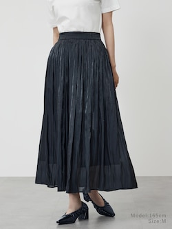 シャイニーギャザースカート