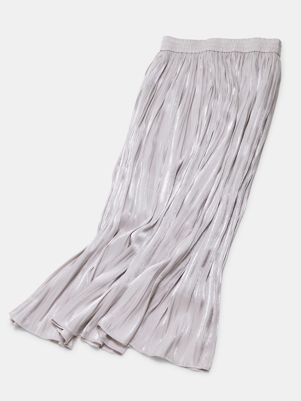 シャイニーギャザースカート