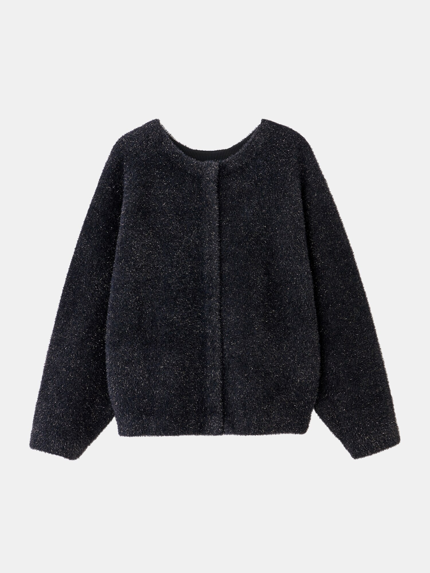 【新品】qualite スラブラメ2wayカーデ WEB限定アイテム】2WAY長めVネックカーディガン | NOLLEY'S(ノーリーズ
