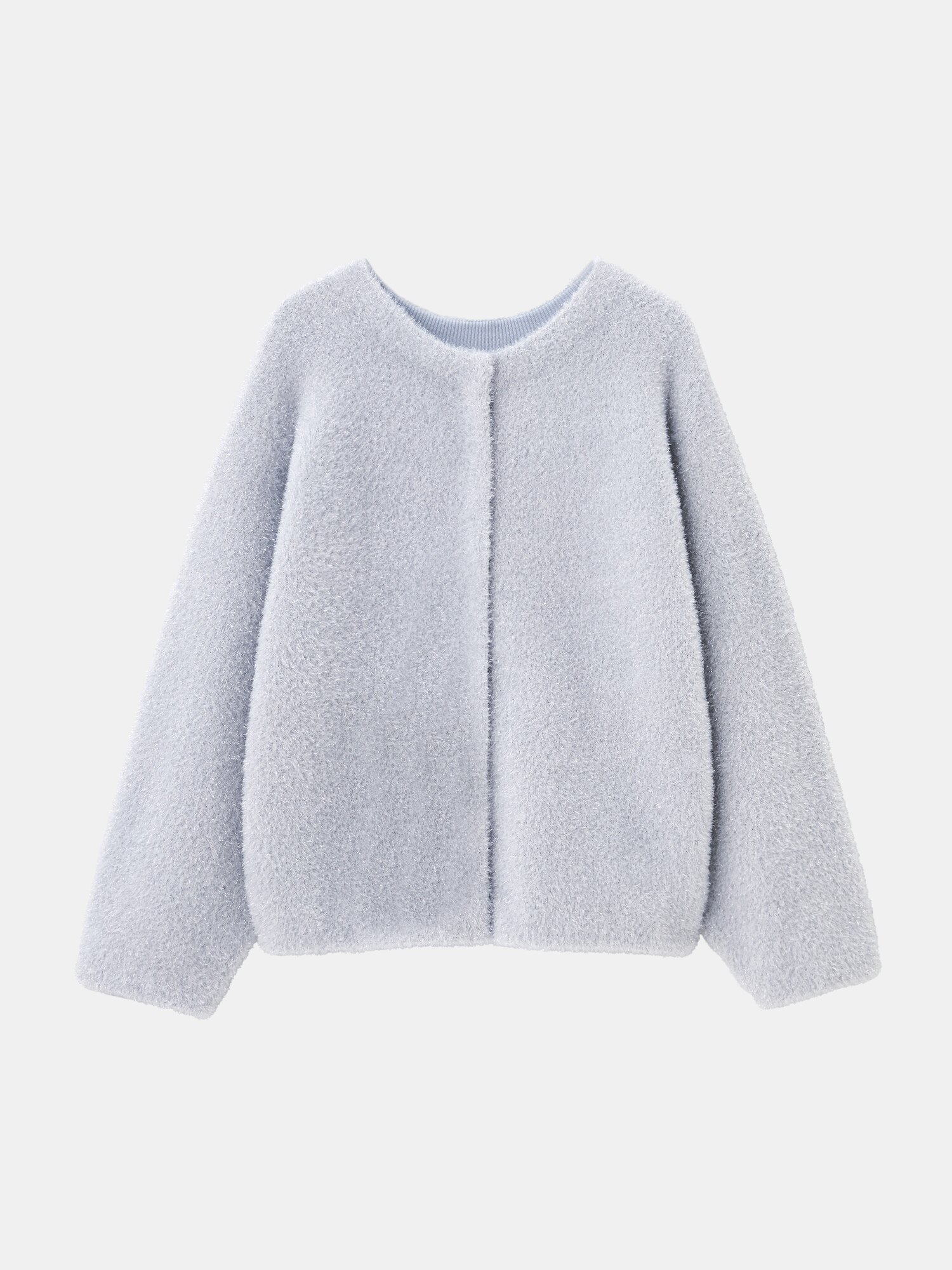 PLST フェザーヤーン2wayカーディガン　ピンク PLST フェザーヤーン2wayカーディガン ピンク