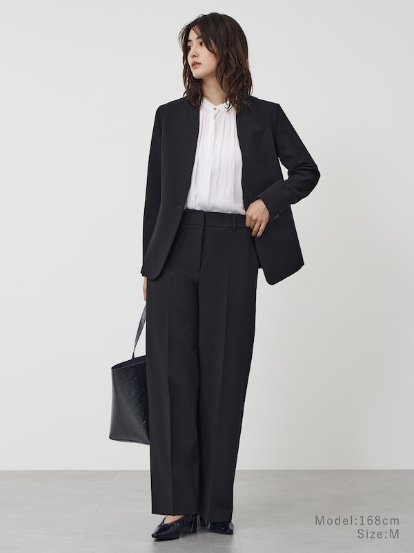 ウォームリザーブカラーレスジャケット