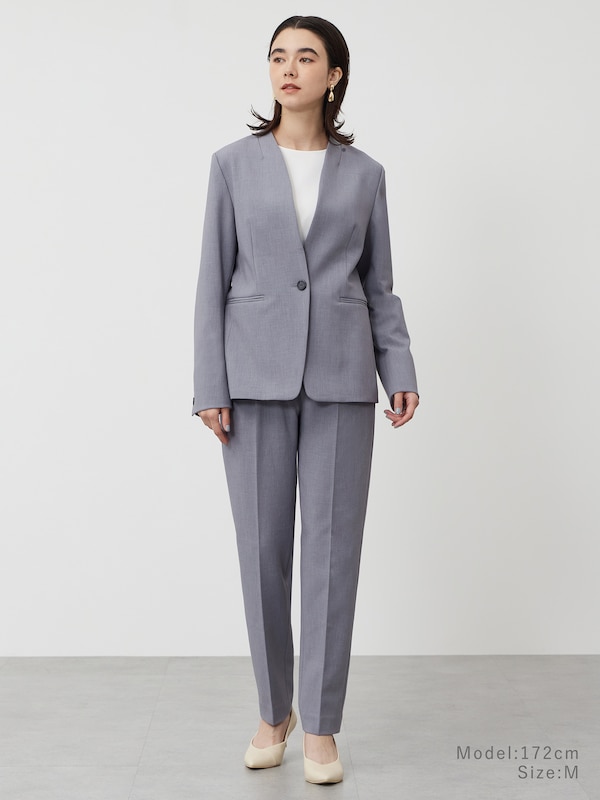 ウォームリザーブカラーレスジャケット