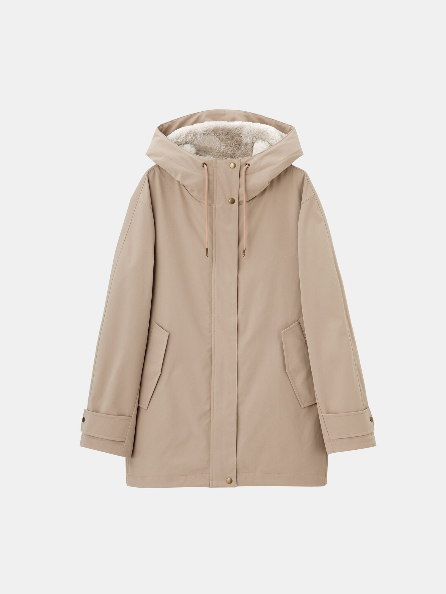 reko　プラステ　マウンテンパーカー 3WAY ベージュ　Lサイズ reko プラステ マウンテンパーカー 3WAY ベージュ Lサイズ PLST