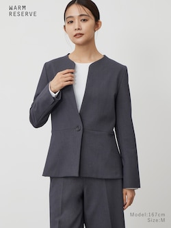 ウォームリザーブペプラムジャケット