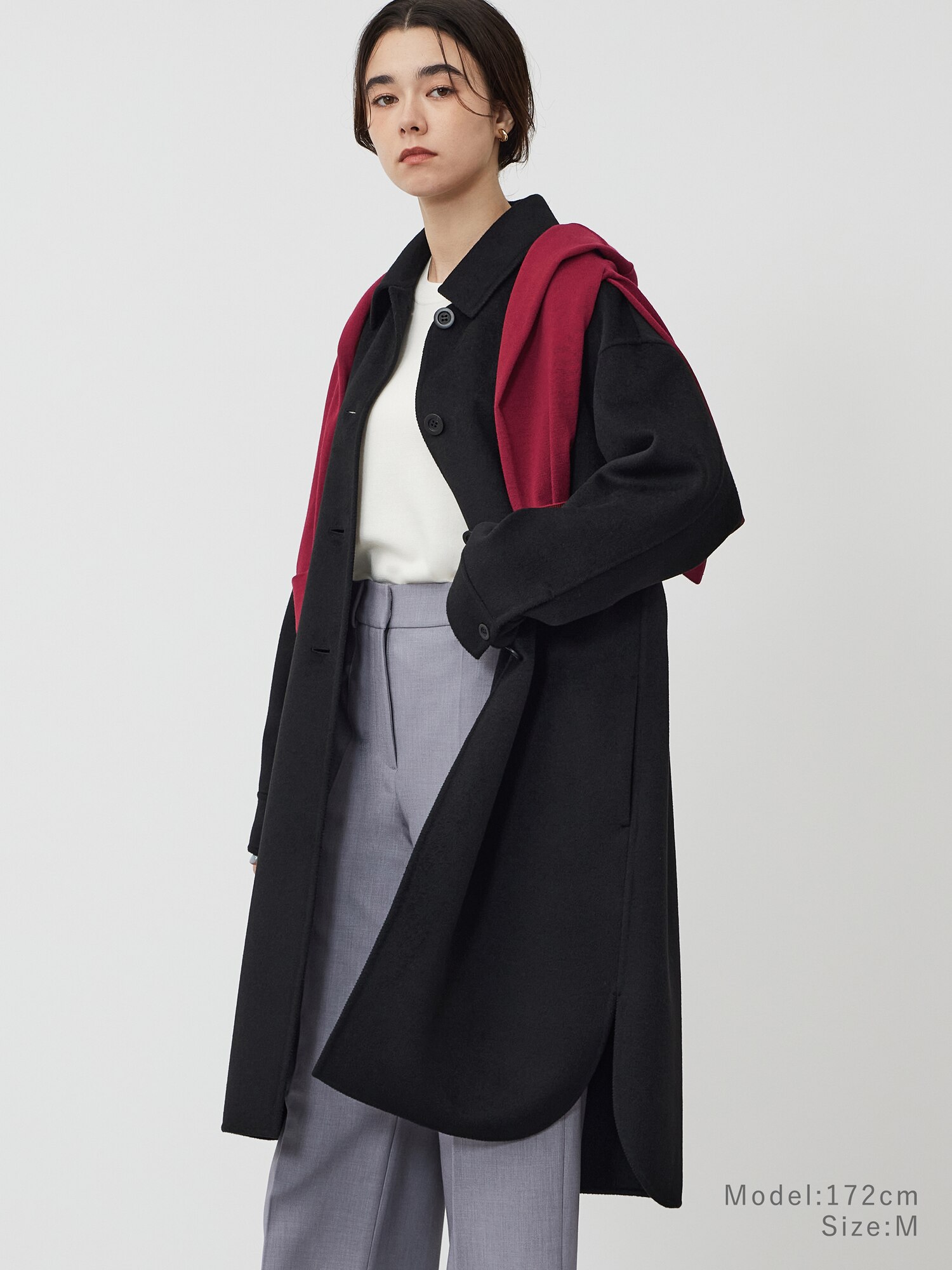 PLST(プラステ)公式 | ウールブレンドリバーシャツコート