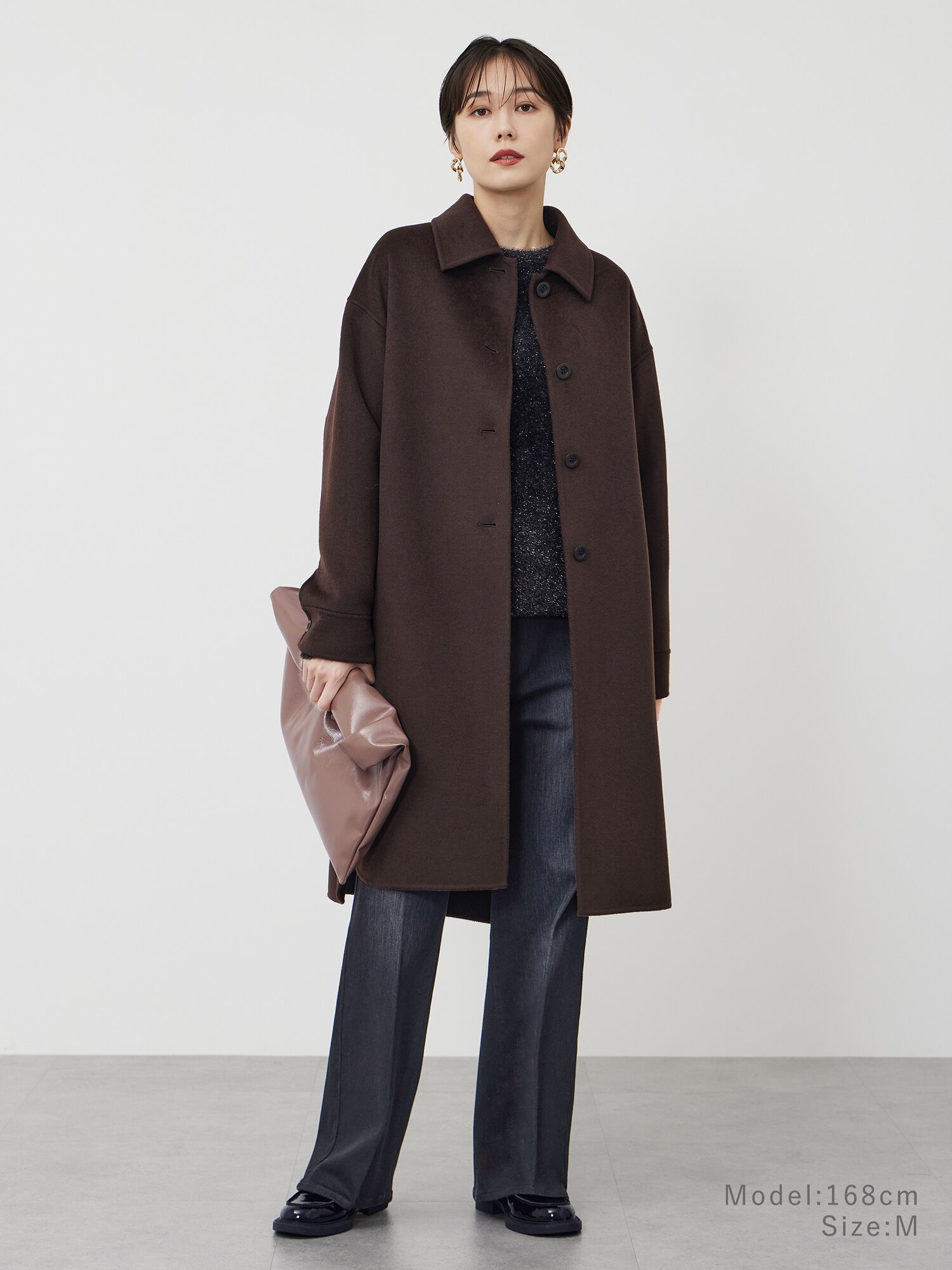 PLST(プラステ)公式 | ウールブレンドリバーシャツコート