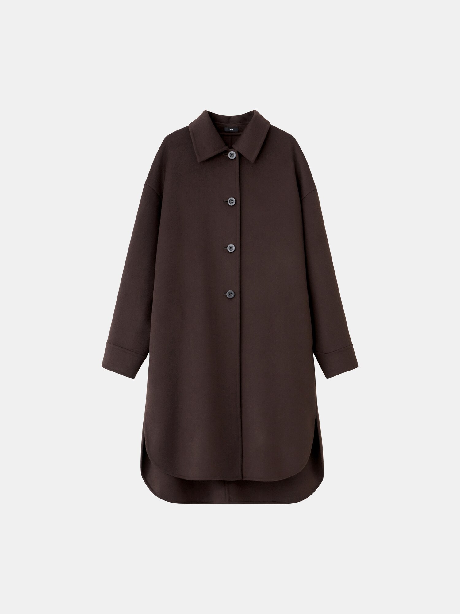 PLST(プラステ)公式 | ウールブレンドリバーシャツコート